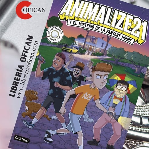 Ofican libros Animalize 21 1. Animalize 21 y el misterio de la Fantasy House