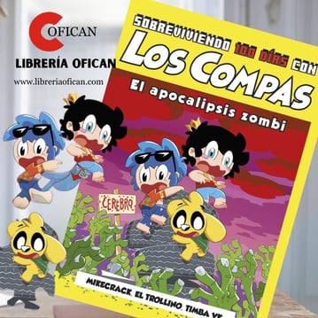 Ofican libros Sobreviviendo 100 días con los compas el apocalipsis zombi